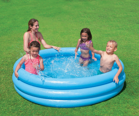 Piscină gonflabilă Blue 58446, pentru copii, 168 x 40 cm [1]