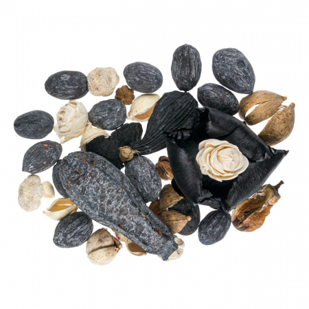 Flori uscate gri-negre, parfumate decorative Potpourri.120.gr [1]