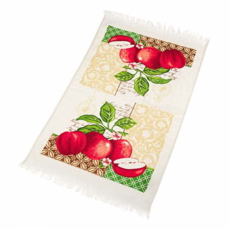 Prosoape si lavete - Prosop de bucătărie cu model măr, 35x60 cm