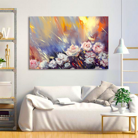 Tablou Canvas - Arta florala [2]