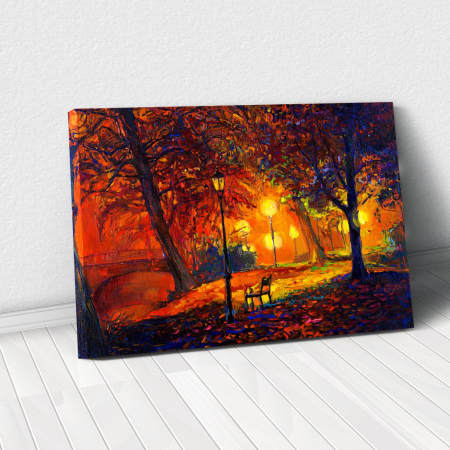 Picturi - Tablou Canvas - Late Hour