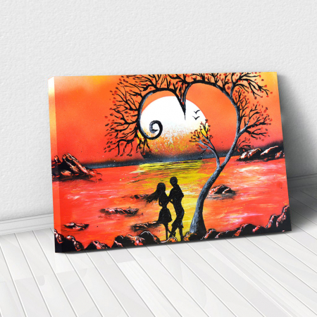 Picturi - Tablou Canvas - Lovers