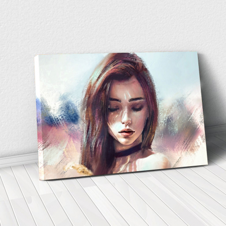 Picturi - Tablou Canvas - Portret artistic