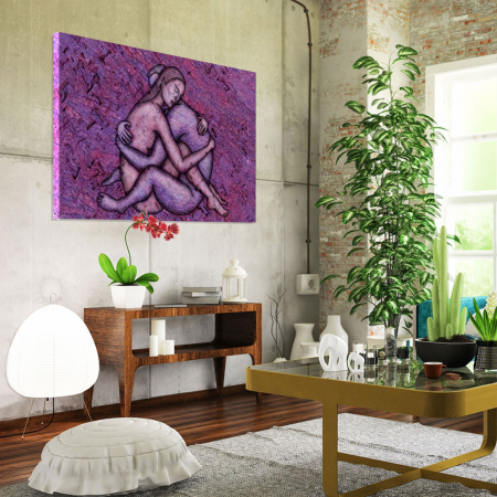 Tablou Canvas - Ilustratie artistica nud II [1]