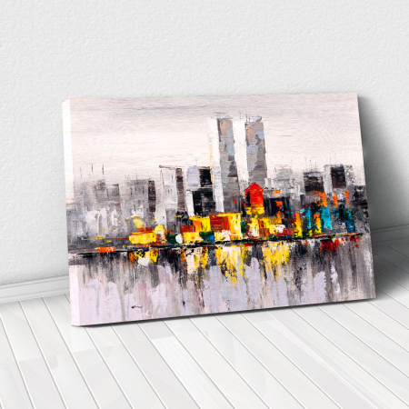 Picturi - Tablou Canvas - City view of New York