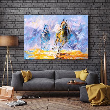 Tablou Canvas -Running Horse [2]