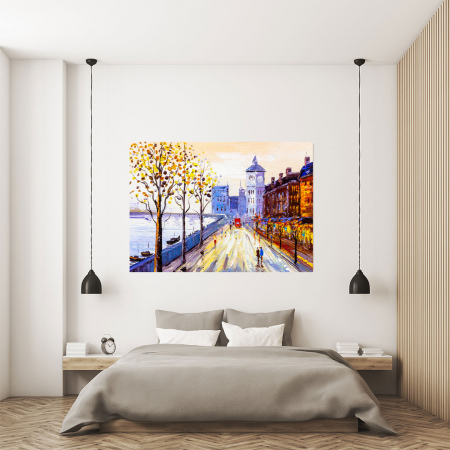 Tablou Canvas - Street view of London [3]