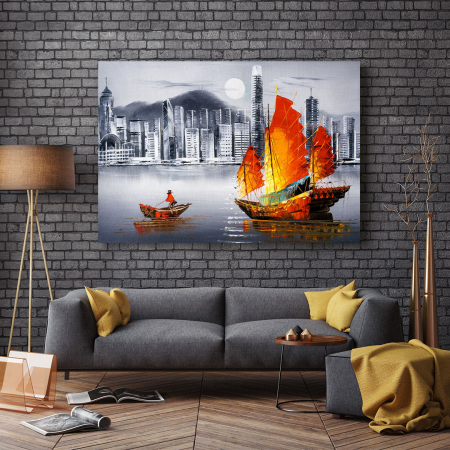 Tablou Canvas - Hong Kong [2]