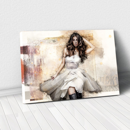Style - Tablou Canvas - Realistic sketch