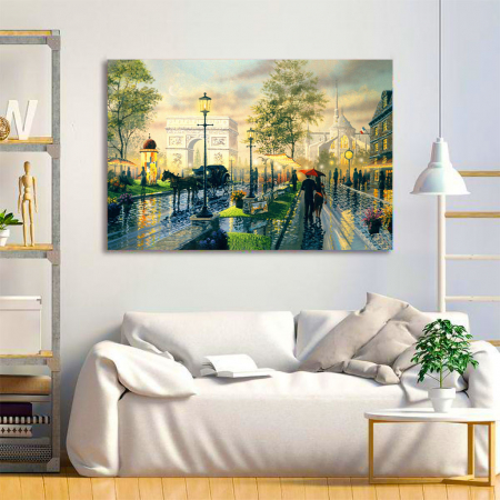 Tablou Canvas - Romantic walk [2]