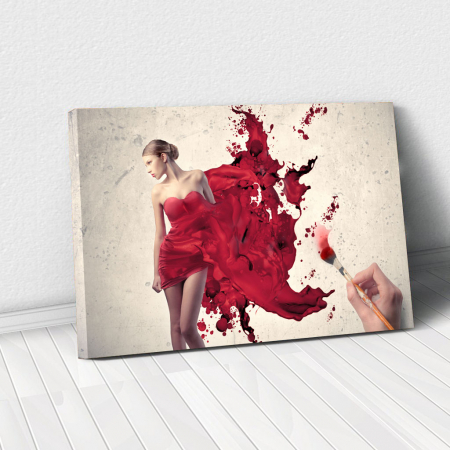 Style - Tablou Canvas - Brush work