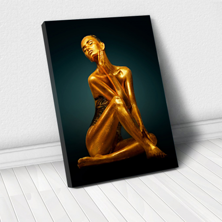 Style - Tablou Canvas - Golden Pose