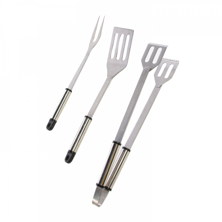 Gratare de gradina si Accesorii - Set 3 accesorii pentru grătar, inox, 37.5 cm