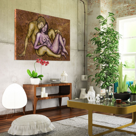 Tablou Canvas - Ilustratie artistica nud [1]