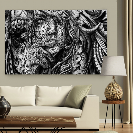 Tablou Canvas - Effects of Paint [3]