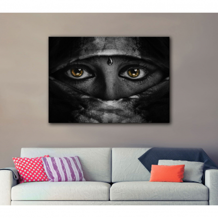 Tablou Canvas - Golden Eyes [2]
