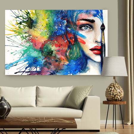 Tablou Canvas - Pictura Chip [2]