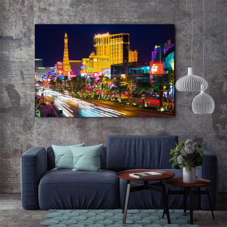 Tablou Canvas - Las Vegas Timelapse [1]