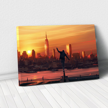 Urban - Tablou Canvas - King of the city