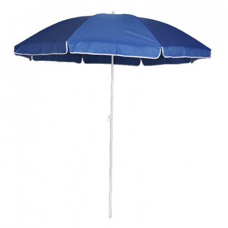 Umbrelă de plajă, 1.8 m, albastru [0]