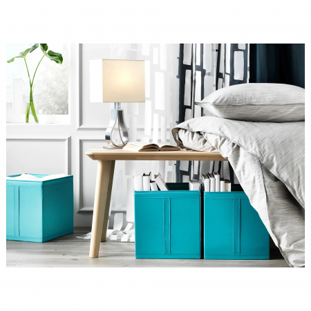 Veioză din aluminiu, albă - 44cm [2]