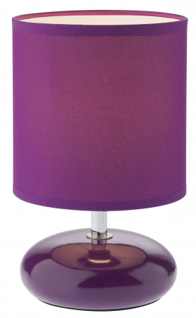 Corpuri de Iluminat - Veioză Delo, 1 x E14, violet