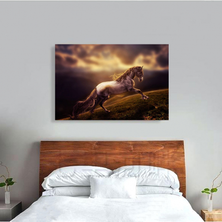 Tablou Canvas - Running horse [2]