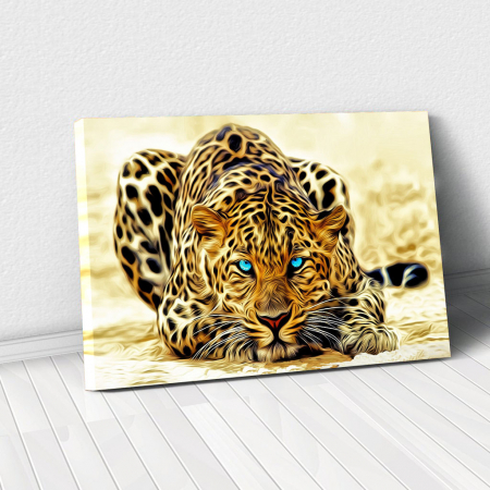 Decor de perete - Tablou Canvas - Leopard
