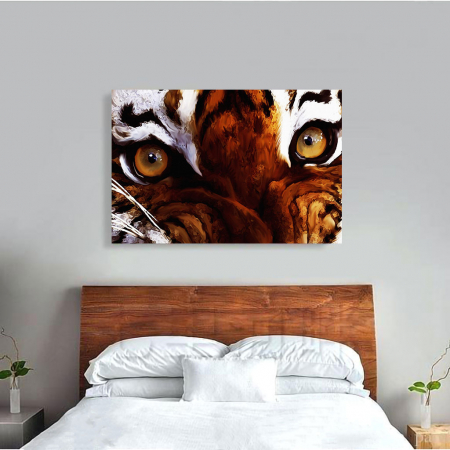 Tablou Canvas - Tiger eyes [3]