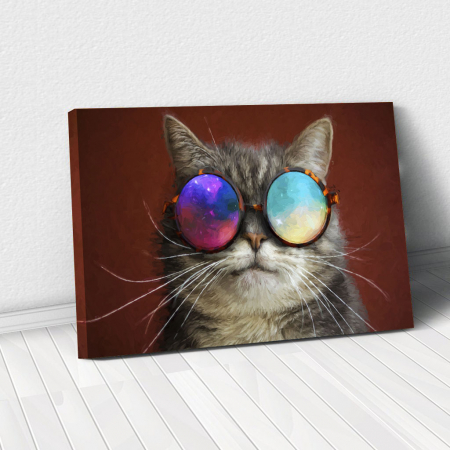 Decor de perete - Tablou Canvas - Cool cat