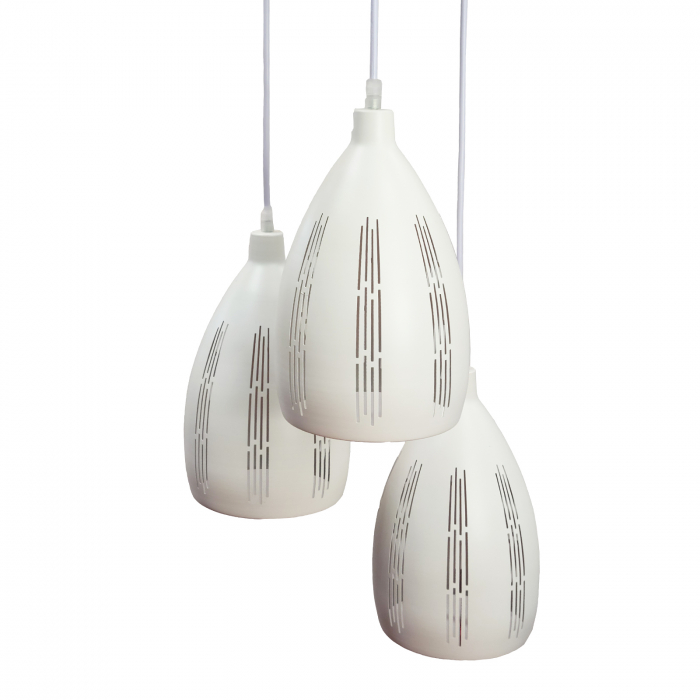 Lustra 3 Pendule E27 KOTHBIRO WH [3]