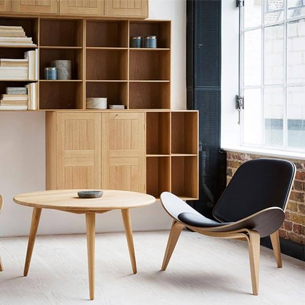 Fotoliu Black WOOD QWILL [5]