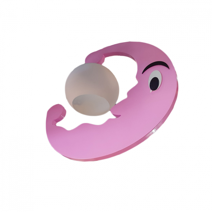 Lustra Pink E27 KIDOO MOON [2]