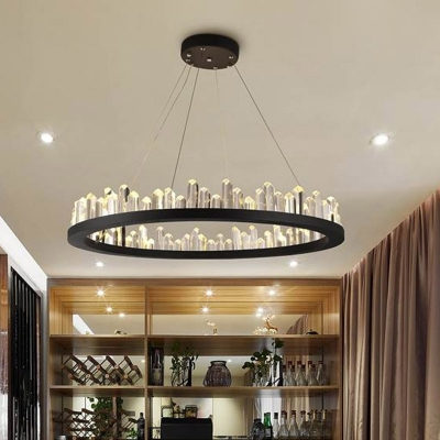 Lustra Led Black Novy Glace [2]