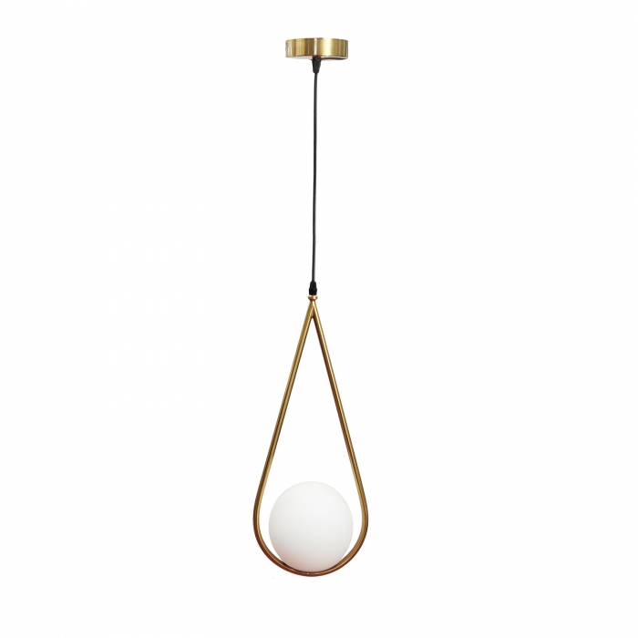 Pendul Gold Glob Sticla E27 BRAVI TEAR [4]