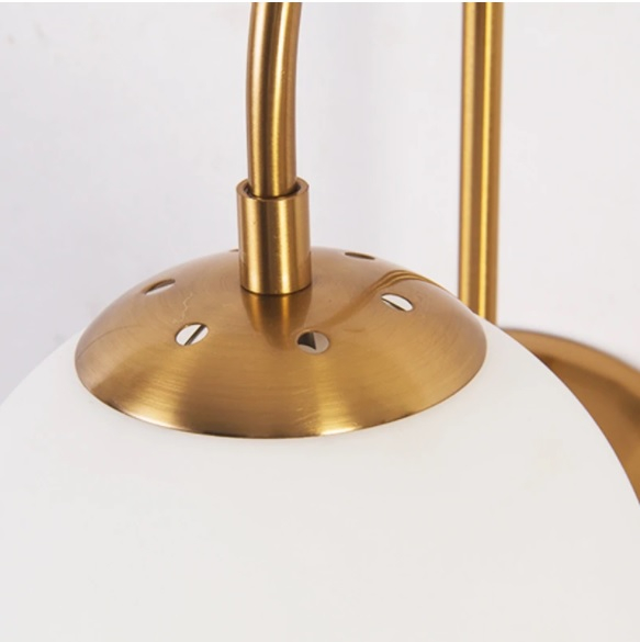 Aplica Gold Glob Sticla E27 BRAVI UP [4]
