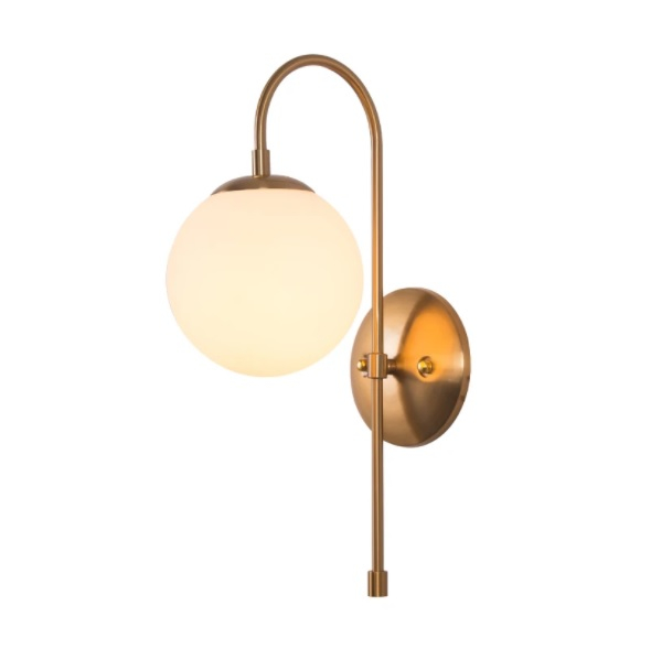 Aplica Gold Glob Sticla E27 BRAVI UP [3]
