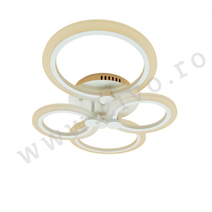 Lustra LED  3 FUNCTII 80W ASTROM Circle 4 WH [2]