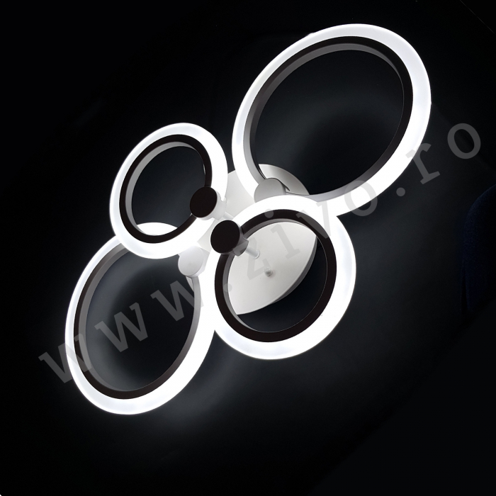 Lustra LED  3 FUNCTII 80W ASTROM Circle 4 WH [3]