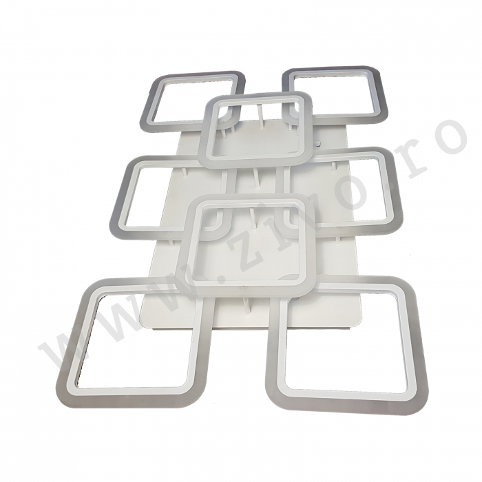 Lustra LED  3 FUNCTII 240W ASTROM SQ8 Dimabila cu Telecomanda [2]