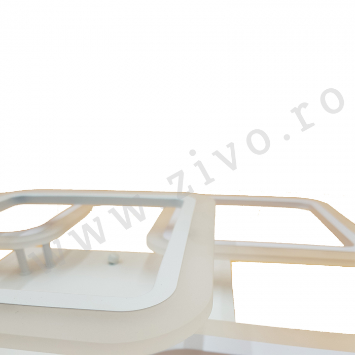 Lustra LED  3 FUNCTII 80W ASTROM Square Dimabila cu Telecomanda [3]