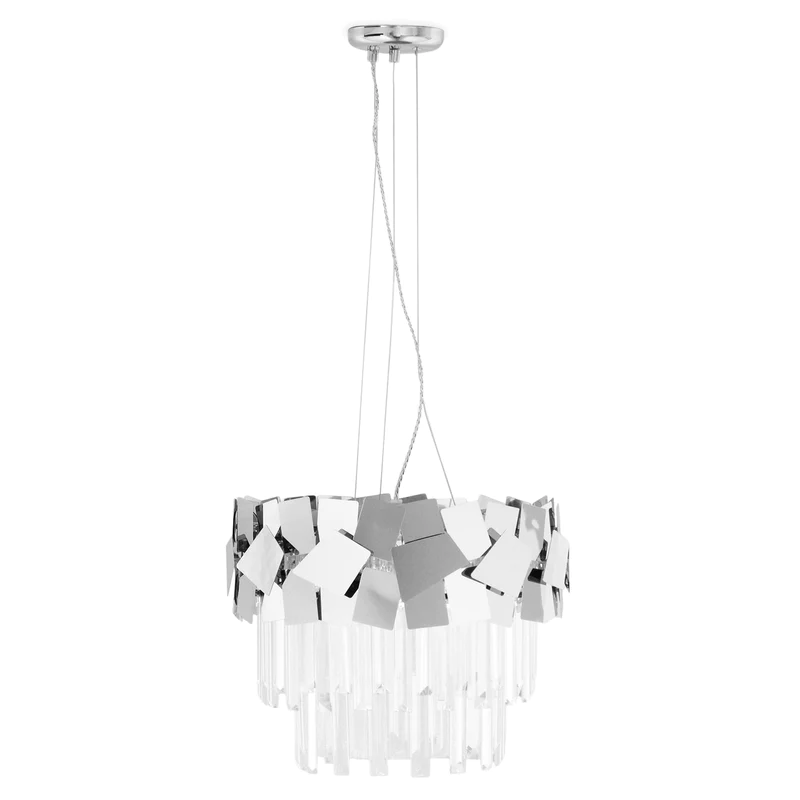 Candelabru Armidale Cristal Silver 800mm [2]