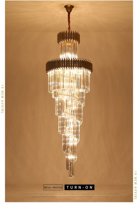 Candelabru Gladstone Kristal 600x1800mm H [5]