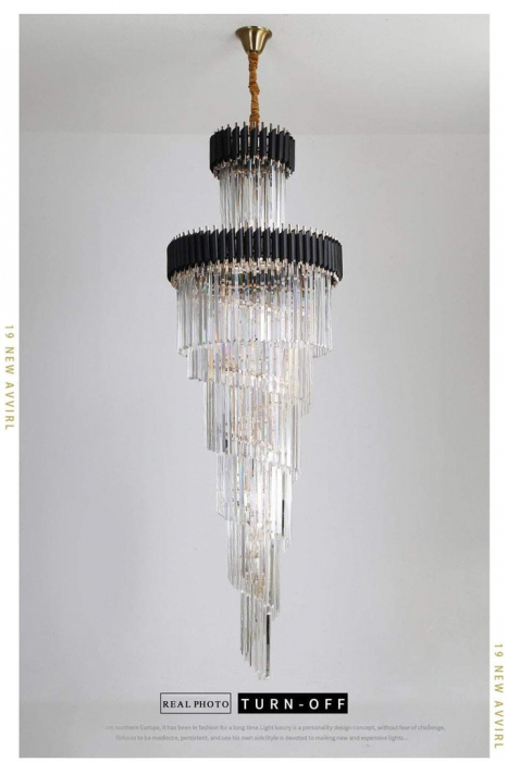 Candelabru Gladstone Kristal 600x1800mm H [2]