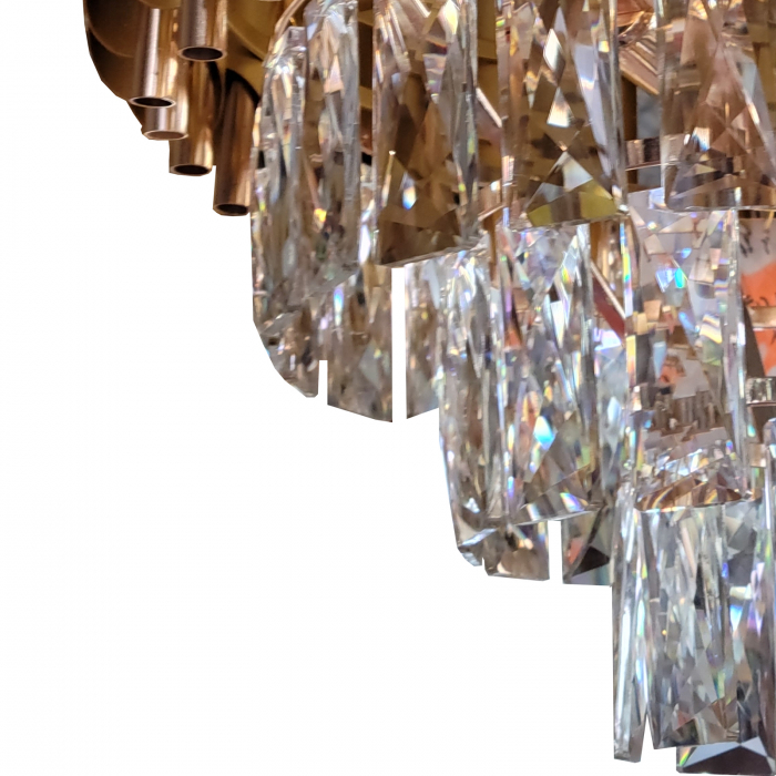 Candelabru Gold Kristal JINTO [4]