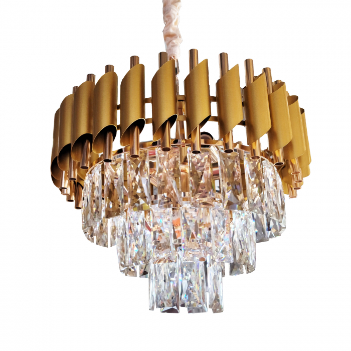 Candelabru Gold Kristal JINTO [3]