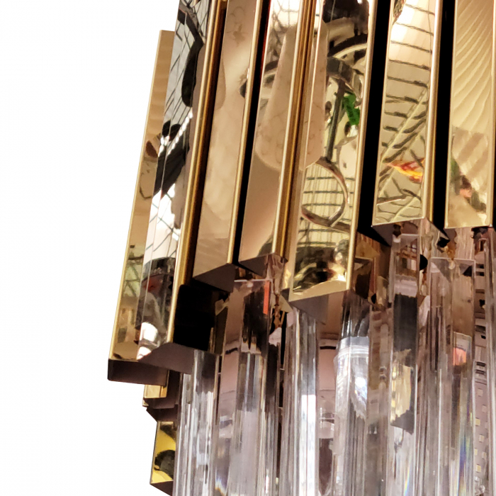 Candelabru Gold Kristal CIGALA [2]