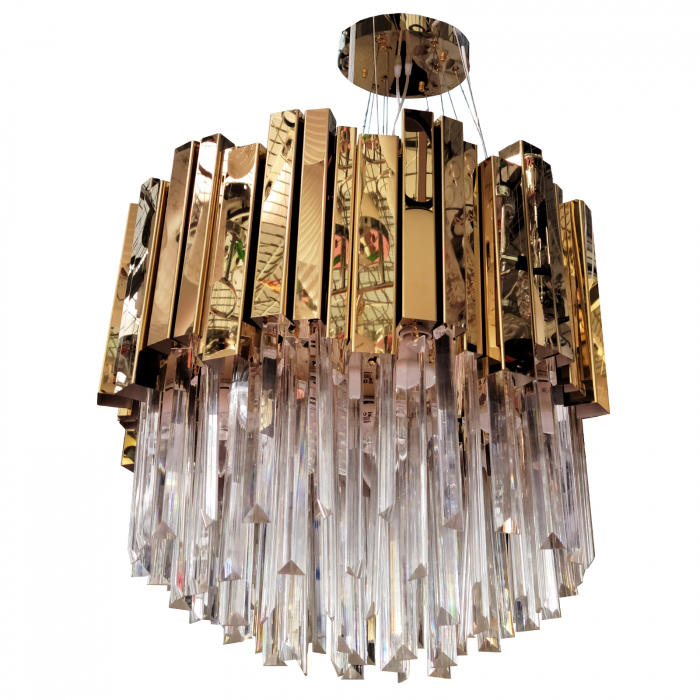 Candelabru Gold Kristal CIGALA [5]