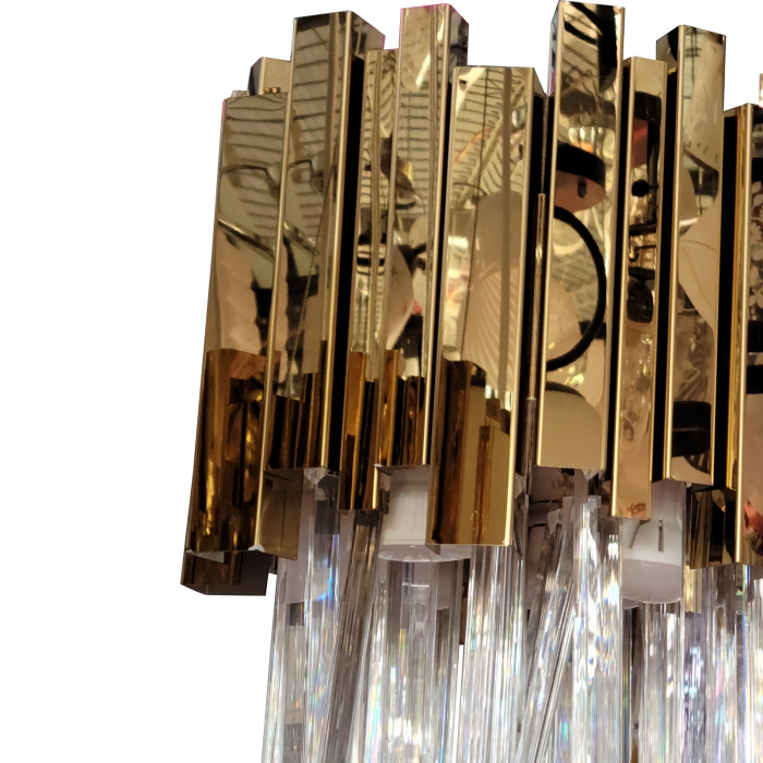 Candelabru Gold Kristal 680mm CIGALA [3]