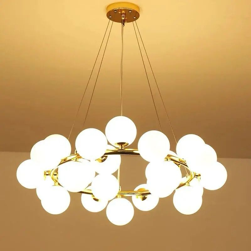 Candelabru Torrevieja Globe Gold 600mm [2]